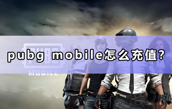 pubg mobile怎麽儲值？