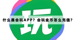 什么是会玩APP？会玩金币怎么充值？